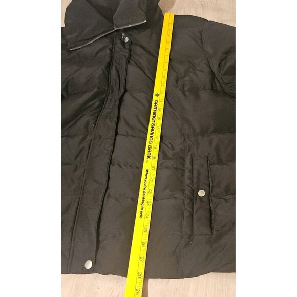Style & Co Plus Size 24 W Black Down Filled Puffer Coat - Picture 10 of 10